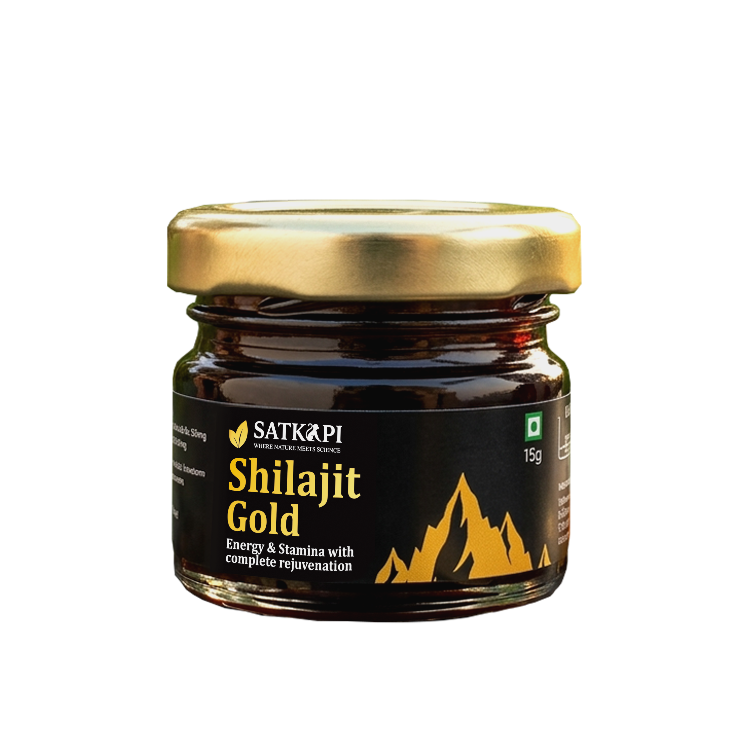 SATKAPI Shilajit Gold jar